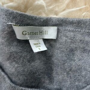 Garnet Hill Cashmere Crewneck Sweater